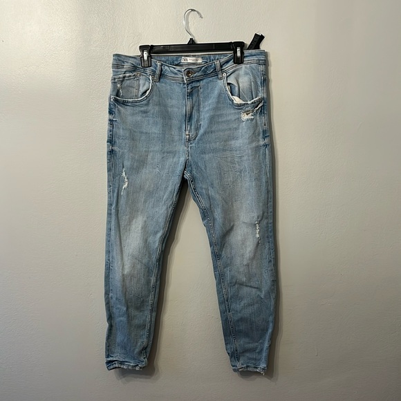 Zara Other - Zara Cropped Skinny Jeans